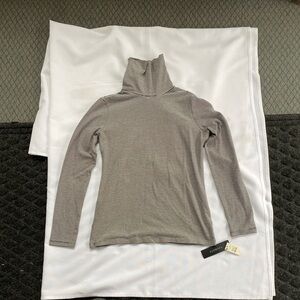 Talbots Turtleneck Striped Size P NWT